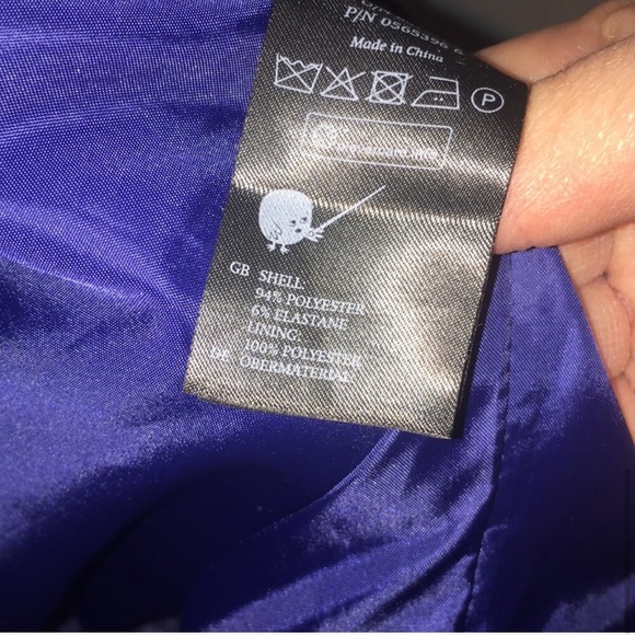 Blue Moto Jacket With Belt NWT - Picture 6 of 6